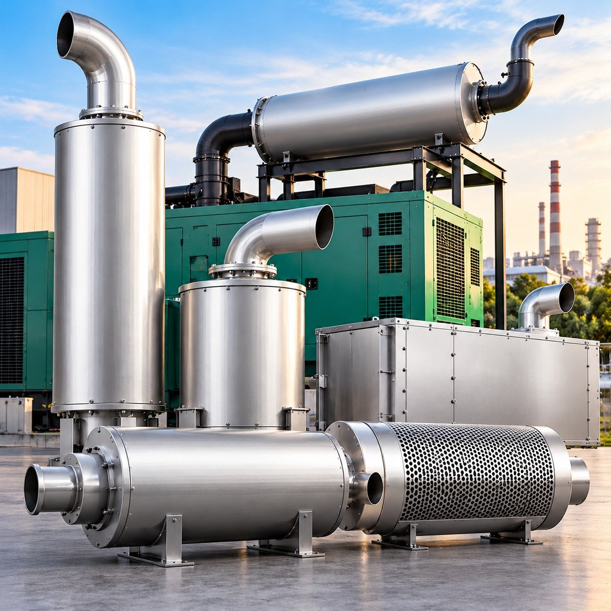 Genset Silencers